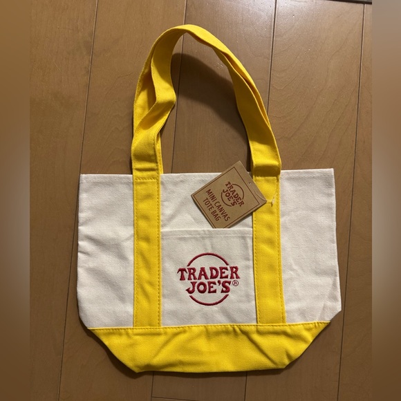 Trader Joe'S Handbags - Trader Joe's Mini Tote Bag
New Limited Edition